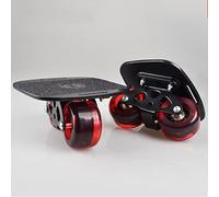 Patins Anti-dérapants, Patins à roulettes fendus Freeline avec Roues en PU, Costume pour l'extérieur, Adolescents, Adultes, débutants, Couleur Bleu/Rouge/Transparent