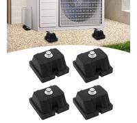 Patins Anti-Vibrations - Amortisseur de Vibrations en Caoutchouc,Isolateur Support Fixation pour Mini Split Climatiseur Pompe à Chaleur,Mini-Split Extérieur