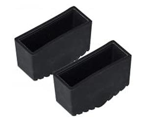 PATINS ANTIDERAPANTS POUR ESCABEAUX BOIS - 75 x 25 x h.50 mm - pour escabeaux bois 1 plan de montée