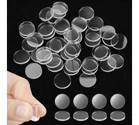 Patins antidérapants pour plateaux de table en verre, lot de 50 pare-chocs pour plateaux de table en verre, tampons en caoutchouc transparent, patins en silicone pour table en verre pour plateaux de