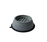 Patins antivibratoires pour lave-linge, Patins anti-vibrations for machine à laver, noirs, lot de 4, 5 x 7, 3 cm