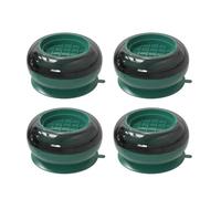 Patins antivibratoires pour lave-linge, Patins anti-vibrations multicolores for pieds de support machine à laver (lot 4)(Green)