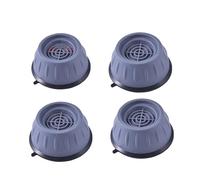 Patins antivibratoires pour lave-linge, Patins de pieds for machine à laver multicolores 7-9 cm, lot 4(4pcs Gray 9cm B)