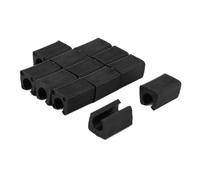 Patins de Chaise - SOURCING MAP - 12 Pcs - Antidérapants - Plastique - Dia 11mm