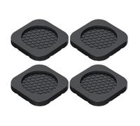 Patins de choc pour les pieds de machine à laver - Appareils - Amortisseurs de blanchisserie - Stabilisateurs d'appareils - Lot de 4 tampons anti-vibrations pour machine à laver, sèche-linge - Arrêt