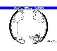 PATINS DE FREIN CITROEN AX/SAXO 1.0-1.6 88-04 SANS ABS