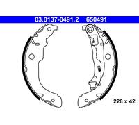 PATINS DE FREIN CITROEN C3/DS3 1.2-1.4/1.6 HDI 09-