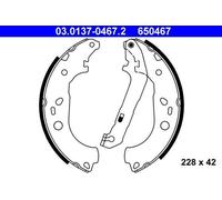PATINS DE FREIN FORD FOCUS 1.4 04-11