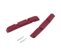 Patins de frein Jagwire Mountain Pro Wet Insert pro Rouge