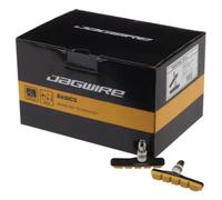 Patins de frein Jagwire Workshop Mountain Sport Brake Pad 50pcs 25 pairs Jaune
