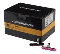 Patins de frein Jagwire Workshop Mountain Sport Brake Pad 50pcs 25 pairs Rose