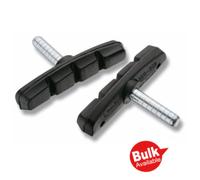 Patins De Frein Jagwire Workshop Mountain Sport Canti 70mm Brake Pad-Black 100pcs 50 Pairs Noir