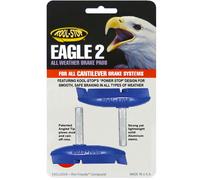 Patins de frein Kool-Stop C2 Eagle 2, 64,1 mm, asymétriques, bleus, pour jant...