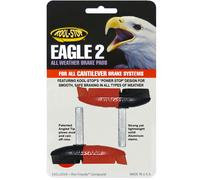 Patins de frein Kool Stop C2 Eagle 2, 64,1 mm, pour jantes alu, noir/saumon