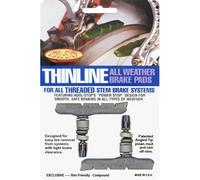 Patins de frein Kool-Stop T2 Thinline V-Brake, 71,8 mm, jantes aluminium, argent