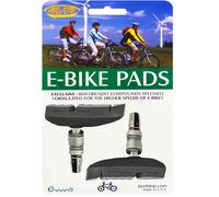 Patins de frein Kool-Stop T3 Supra 2 pour vélo électrique V-Brake, 66,5 mm, gris