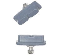 Patins de frein Kool-Stop T8 V-Brake 37 mm gris pour jantes alu/acier