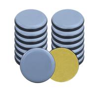 Patins de Meubles, 16 Pièces PTFE Rondes Auto-adhésives Coulisses de Meubles Adaptés Aux Sols Tapis Lisses Chaise Canapé Table (40mm)
