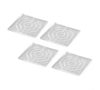 Patins de meubles en silicone transparent, tapis antidérapants pour réduire le bruit, coussins d'armoire transparents et protection contre les rayures pour planchers en bois, chaleur