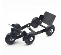 Patins de Pneu de Cric de Voiture, Rouleau de Pneu D'urgence Flexible, Puissant Boost pour Motos, Outil de Déplacement de Rehausseur de Pneu crevé avec 5 Roues, Chariot de Roue