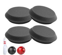 Patins de ponçage pour boule de bowling - Taille 11 x 3 cm, kit de polissage professionnel, finition texturée pour une cohérence de roulement lisse | Allées de bowling, clubs de sport, pistes