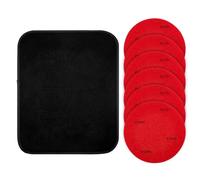 Patins de ponçage pour bowling - 7 pièces de patins de ponçage pour bowling | Kit de resurfaçage de grains de bowling | de ponçage de balle en tissu microfibre | Outil de nettoyage pour machine