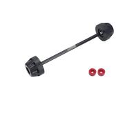 Patins De Protection Anti Collision pour Essieu Roue Avant Et Arrière Moto pour Ducati Multistrada V4 S Sport Rally 2022-2025(Front Red2)