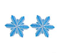Patins de snowboard conçus pour compléter les zones communes des pieds de snowboard tout en permettant une gamme complète de mouvements naturels (bleu)