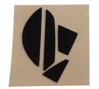 Patins de souris noirs durables pour razer Basilisk X, 1 ensemble d'accessoires de mise à niveau de souris professionnelle