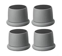 Patins de surélévation réglables de 40 à 63 mm antidérapants et réduction du bruit pour un meilleur soutien des appareils (gris)