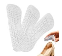 Patins De Talon En Silicone 2 paires de coussinets en silicone | Insert Talon Pour Femmes, Bottes, Baskets, Prévention contre les Frottements, Marche, Trajets D