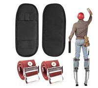 Patins d'échasses pour cloisons sèches | Équipement de sécurité réglable en nylon pour le câblage, la peinture, la décoration de la maison, le plâtrage