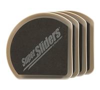 Patins en feutre réutilisables pour déplacer les meubles sur sols durs (4 pièces) - 12,7 cm Supersliders, 4734195N