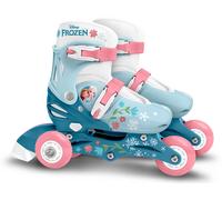 Patins en ligne 2-en-1 - LA REINE DES NEIGES - Fille - Bleu - Taille 27-30