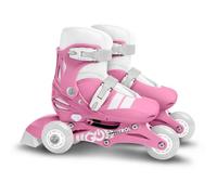 Patins en ligne 2-en-1 - STAMP - SKIDS CONTROL - 3 roues - Taille 27-30 - Rose