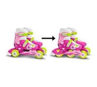Patins en Ligne 2 en 1 trois Roues GIRL Taille 27-30 SKIDS CONTROL Rose G