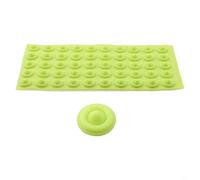 Patins en silicone pour snowboard conçus pour offrir une adhérence répétée sans laisser de traces sur la planche (vert)