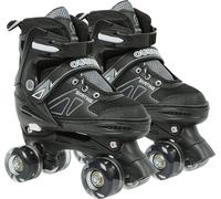 Patins enfants 8 roues réglables taille M(32-37) Enfants patins à roulettes noir