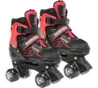 Patins enfants 8 roues réglables taille M(32-37) Enfants patins à roulettes rouges