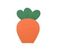 Patins muraux en feutre en forme de carotte pour chat - Sans danger pour les griffes - Protection de meubles pour mur, porte, canapé, armoire, meubles de jeu d'intérieur pour chats et chatons (carotte