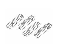 Patins Noirs Record (4 Pz.) CP314 CAMPAGNOLO Vélo