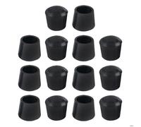 Patins pour meubles SOURCING MAP 14pcs Embout Pied Chaise Bouchon Tampon Cap Protection Jambe Meuble Caoutchouc 19mm ID