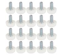 Patins pour meubles SOURCING MAP 20pcs Pieds de nivellement Réglable Pied Patin Jambe Pied Table Chaise Plancher filetage M8x 20mm