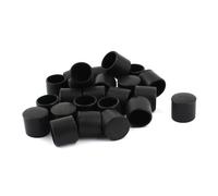 Patins pour meubles SOURCING MAP 24pcs 12mm ID Caoutchouc Embout Pied Chaise Bouchon Tampon Capuchon Protection Jambe Meuble