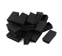 Patins pour meubles SOURCING MAP 24pcs Bouchon Pied chaise Tube Insert Embout Capuchon Rectangle Jambe Table Protection 30mm x 60mm