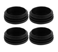 Patins pour meubles SOURCING MAP 4pcs Bouchon Pied de chaise Embout Cap Jambe Tube Insert Table Protection plastique rond 50mm OD