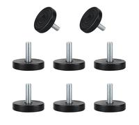 Patins pour meubles SOURCING MAP 8pcs Pieds de nivellement réglable M8 x 25 x 40mm Protecteurs pour Chaise Table Pieds d'armoire
