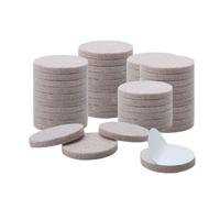 Patin SOURCING MAP Feutre rond pour 32mm Diamètre pied Auto-adhésif Anti-rayures Protecteur Meubles Chaise Beige 50Pcs