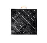 Patins stabilisateurs, Coussinets de stabilisation for vérins, Coussinets for, nivellement for véhicules Camping, for camions, remorques, grues(60x60x5cm/23.62x23.62x1.97in)