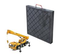 Patins stabilisateurs, Stabilisateurs de Grue 12, 16, 20, 24 et 28 Pouces, Plateforme d'atterrissage for cric Camion/remorque/VR, stabilisateur Noir étanche(1pack,60x60x6cm/23.6x23.6x2.4in)